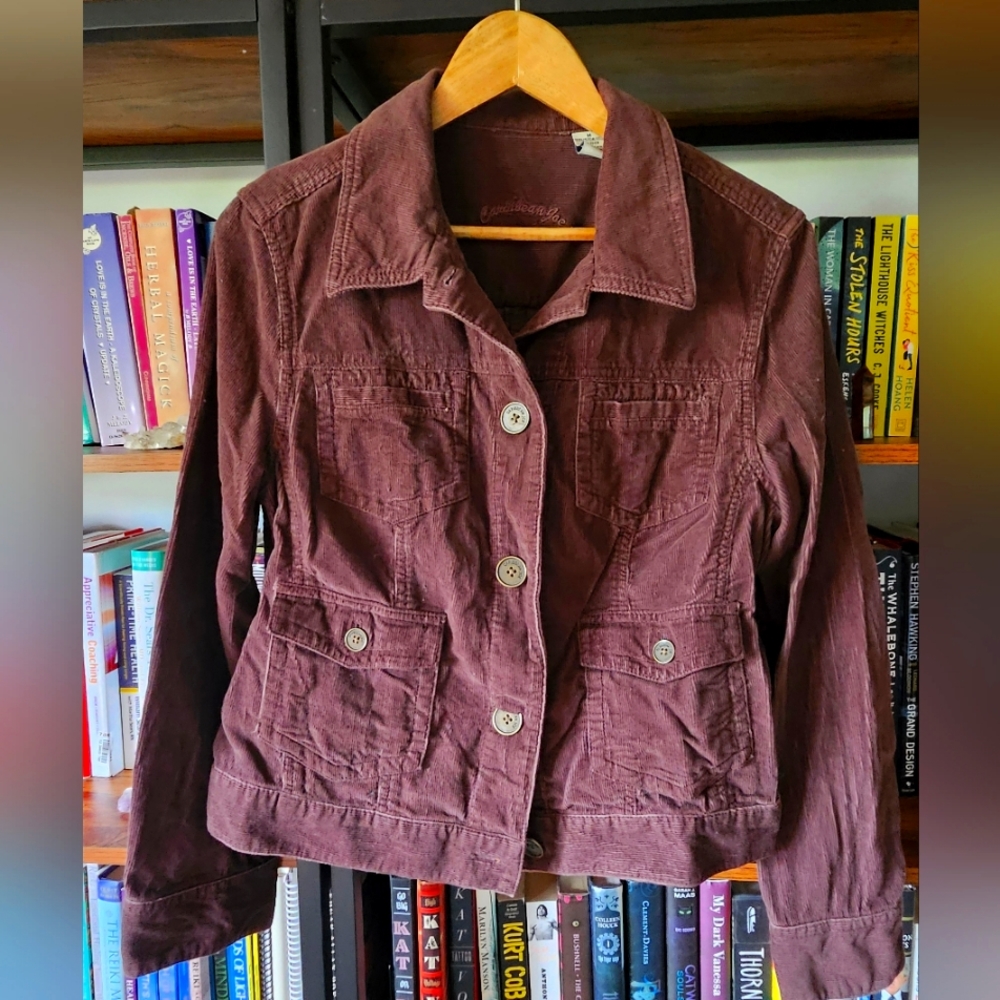 Brown Corduroy Jean Jacket